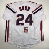 Autographed/Signed Corbin Bernsen Roger Dorn Major League Cleveland White Baseball Jersey JSA COA