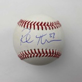 Autographed/Signed Rob Thomson Philly Rawlings Official Major League Baseball ROML Beckett BAS COA