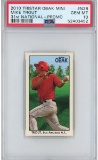 Graded 2010 Tristar Obak Mini Mike Trout #N28 31st National Promo Rookie RC Card PSA 10 Gem Mint