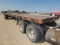 1990 TRAILMOBIL FLATBED TRAILER, VIN:D31209