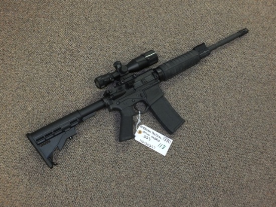 AMERICAN TACTICAL OMNI HYBRID .223 WITH 2.5X10 SCOPE WITH LASER S/N NS130257 - NEW, TAG -  1880