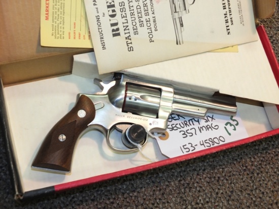 RUGER SECURITY SIX 357 MAG S/N 153-45800, TAG -  1843