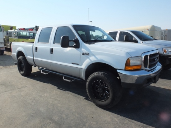 2000 FORD F250 POWERSTROKE DIESEL, VIN: 1FTNW21FXYEB60419, ODOMETER READS: 171,711