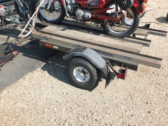 1975 NOVIN MOTORCYCLE TRAILER