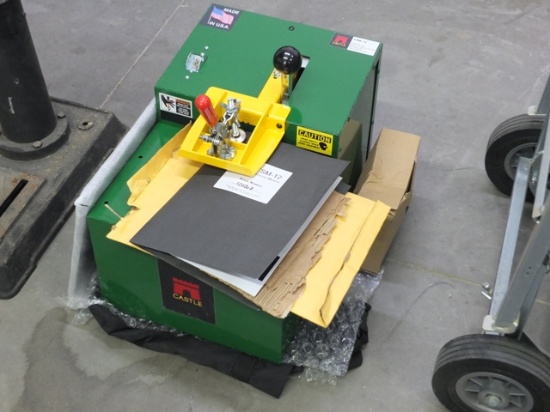 CASTLE TSM-12 BENCH-TOP POCKET MACHINE