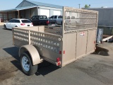 SINGLE AXLE UTILITY TRAILER - VIN: N/A