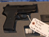 SIG SAUER P239 9MM WITH CASE WITH BOX AND 2 MAGS  S/N SBU004188 **WALDEN HUGHES GUN**, TAG# 2428