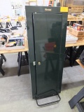 SENTINEL GUN CABINET W/ CONTENTS - HAS KEY **NO SHIPPING - LOCAL BUYERS ONLY**