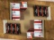 (6) BOXES OF HORNADY 9MM BULLETS 147GRN XTP AND (2) BOXES HERTERS 9MM BRASS