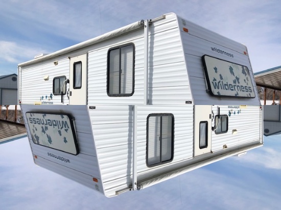 1997 FLEETWOOD 26H WILDERNESS TRAVEL TRAILER, VIN:1ED1H2629V2387439