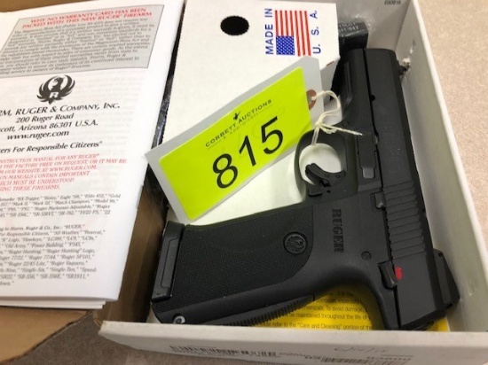 RUGER SR1911 45 ACP NEW IN BOX 2 MAGS  S/N 380-74962, Tag#2577