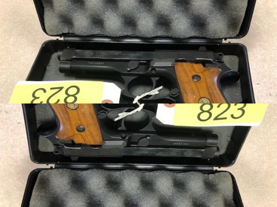 TAURUS PT92AF 9MM WITH BOX 1 MAG S/N TMH05047, Tag#2586