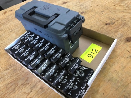 400 ROUNDS .223 REMINGTON AMERICAN TACTICAL 55 GRN FMJ - 20 BOXES OF 20 EA.