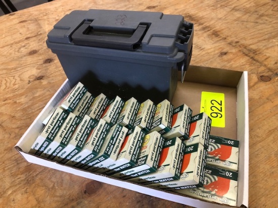 400 ROUNDS .223 PRIVI PARTISAN PPV REMINGTON MATCH HPBT