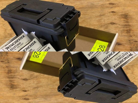 120 ROUNDS WINCHESTER 7.62 X 51 FMJ STEEL JACKET