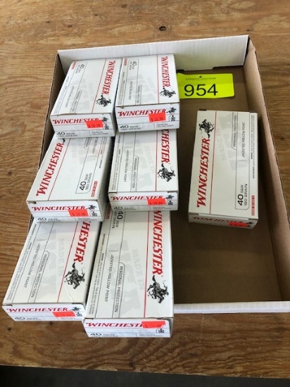 350 ROUNDS WINCHESTER 40SW 180GRN FMJ