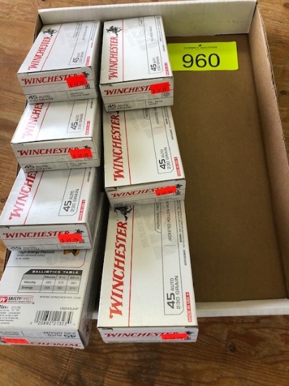 350 ROUNDS WINCHESTER 45 AUTO 230GRN FMJ