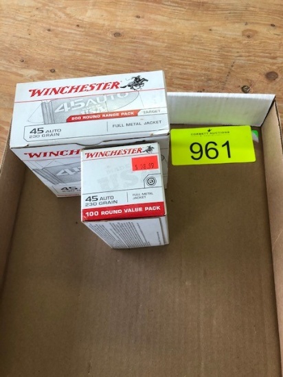 300 ROUNDS WINCHESTER 45 AUTO 230GRN FMJ