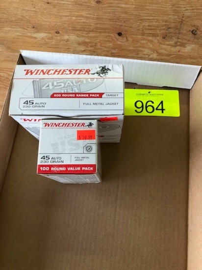 300 ROUNDS WINCHESTER 45 AUTO 230GRN FMJ