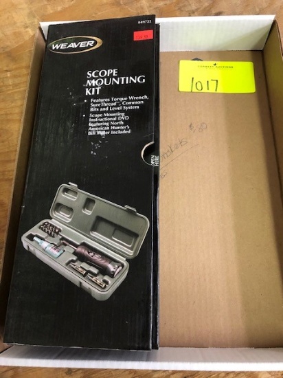 WEAVER SCOPE MOUNTING KIT MDL#849722