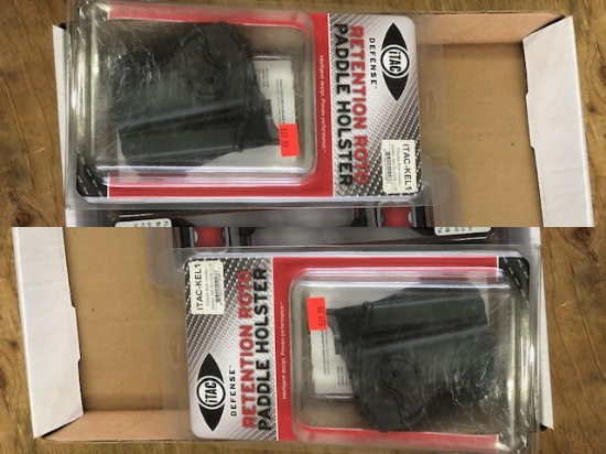 (2) HOLSTERS - I-TAC, GALCO