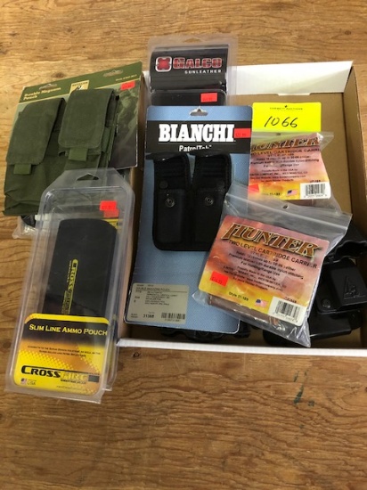 (11) MAGAZINE POUCHES - RIFLE & PISTOL