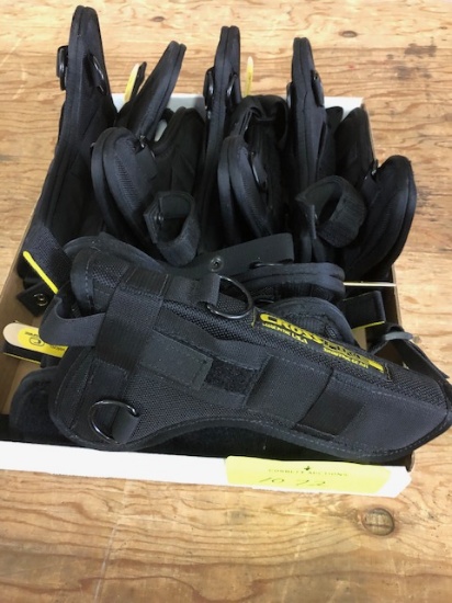 (11) HOLSTERS - VARIOUS CROSSFIRE
