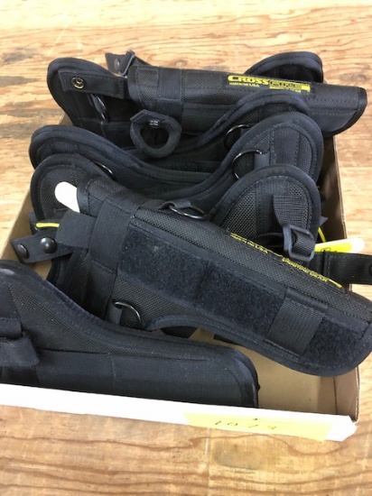 (10) HOLSTERS - VARIOUS CROSSFIRE