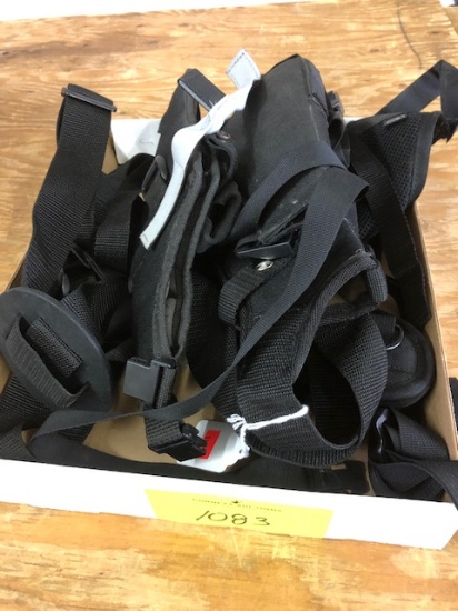 (5) SHOULDER HOLSTERS - VARIOUS TYPES AND BRANDS