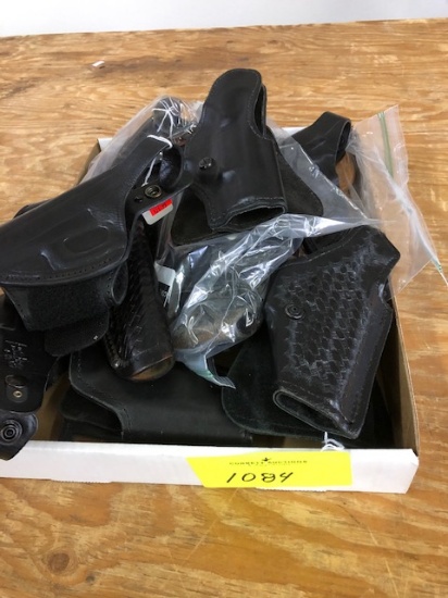 (13) SHOULDER HOLSTERS - VARIOUS TYPES AND BRANDS