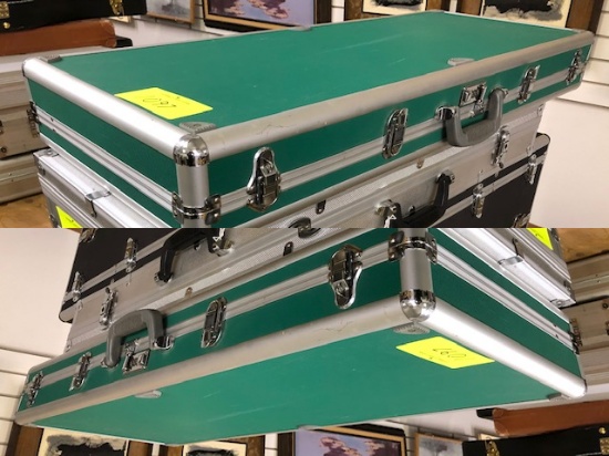 (3) ALUMINUM RIFLE CASES