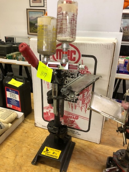 MEC STEELMASTER 3 1/2" 12 GA. SHOTGUN SHELL RELOADER, P/N:875512, S/N:R399010000135388