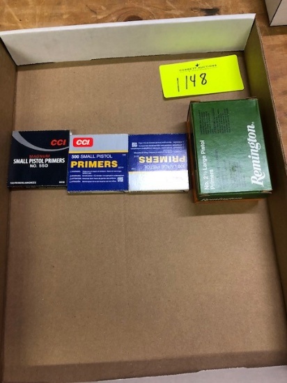 APPROX 6,000 SMALL PISTOL PRIMERS - REMINGTON, CCI