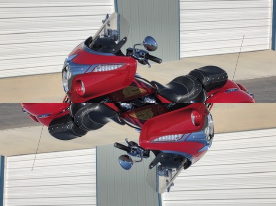 2014 INDIAN CHIEFTIAN MOTORCYCLE #1053 OF THE FIRST EDITION 1901 - BEAUTIFUL BIKE, 23,516 MILES