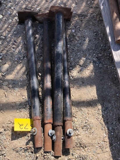 (4) TRENCH BOX LEGS/EXTENDERS