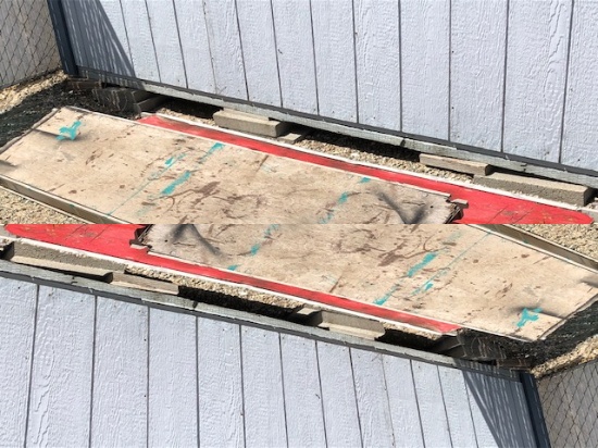 (2) 7' ALUMINUM PLATFORM SCAFFOLD DECKING - WERNER AND PRO DECK