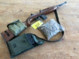 IVER JOHNSON M1 CARBINE 50TH ANNIVERSARY 1941-1991, WITH SLING, OILER, 7 MAGAZINES, 150 ROUNDS 30 M1