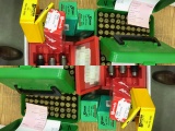 FORESTER 7MM DIES, (1) REDDING NECK SIZING DIE 7MM, (4) BOXES BULLETS, 150 ROUNDS OF RELOADED AMMO
