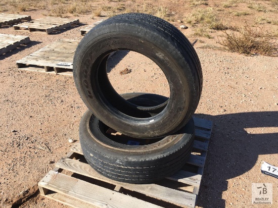 (2) Goodyear 275/ 70R22.5 Tires [Yard 1: Odessa, TX]