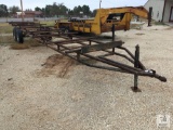 ShopMade T/A Bumper Pull Pipe Trailer [Yard 2: Snyder, TX]