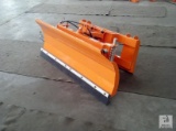 Unused 94in. Skid Steer Hydraulic Dozer Blade [Yard 1: Odessa, TX]