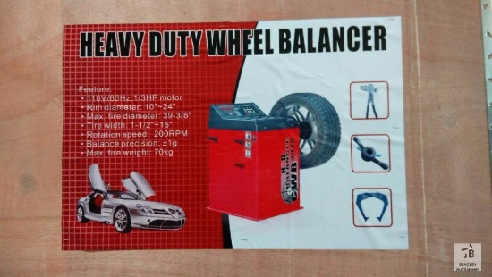 Unused Heavy Duty Wheel Balancer