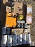 Qty of Komatsu, CAT, Deere, Fuel Filters and Parts