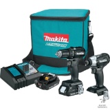 Unused Makita LCT200W 18v 2pc Combo Kit