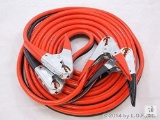 Unused Heavy Duty 1ga 25ft Booster Cables