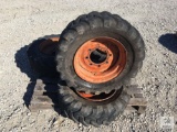 (4) Bobcat Tires and Rims