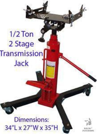 Unused 1/2 Ton Transmission Jack [Yard 1: Odessa]