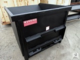 Unused 2 Cubic YARD Trash Hopper (Mounts to Skid Steer) [Yard 1: Odessa]