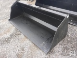 Unused Bucket 90in. For Skid Steer, for Snow/Mulch