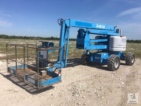 2006 Genie Z60/34 4x4 Articulated Boom Lift